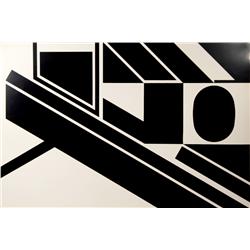 Jean Dewasne, Geometric French Silkscreen