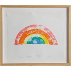 Jim Dine, Rainbow, Lithograph