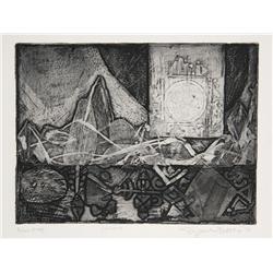 Shyamal Dutta Ray, Landseep Indian Etching