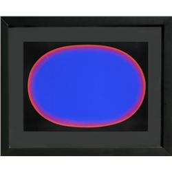 Rupprecht Geiger, Blauer Kreis, Serigraph