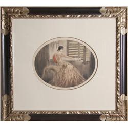 Louis Icart, Madame Bovary, Etching