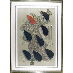 Tschang-Yeul Kim, Water Drops, Silkscreen