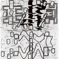 Barry Le Va, Abstract Serigraph