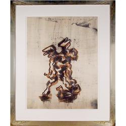 Jacques Lipchitz, Abstract Framed Lithograph