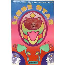 Peter Max, Linde Star, Poster with Drawing