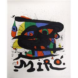 Joan Miro, Walker Art Center, Lithograph 1971
