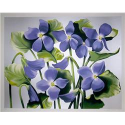 Lowell Blair Nesbitt, Viola, Serigraph