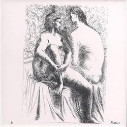 Pablo Picasso, La Femme, Ceramic Tile 1976