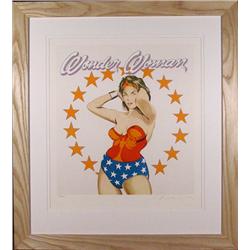 Mel Ramos, Wonder Woman, Lithograph