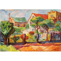 Elijah Silverman, Sheepshead Bay, Painting