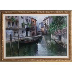 Claudio Simonetti, Venice, Painting