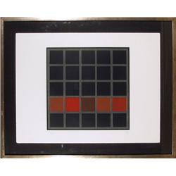 Jesus Rafael Soto, Op-Art Serigraph 1969