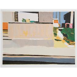 Samuel Tepler, House, Serigraph