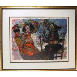 Theo Tobiasse, Je Nommerai, Lithograph