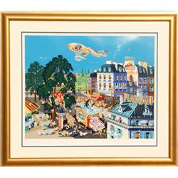 Hiro Yamagata, Aquarium, Silkscreen