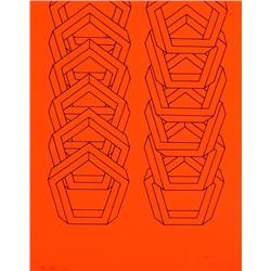 Jose Maria Yturralde, Geometric Serigraph
