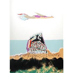 Benny Andrews, Glider, Lithograph