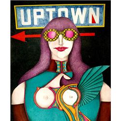 Richard Lindner, Uptown, Vintage Poster