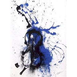 Arman, Crossfire, Serigraph