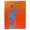 Image 1 : Peter Max, Blue Vase, Lithograph