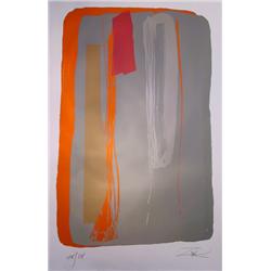 Larry Zox, Abstract Serigraph