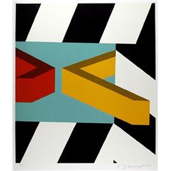 Allan D'Arcangelo, Caves, Serigraph
