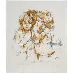 Hyacinth Kullen, The Secret, Lithograph