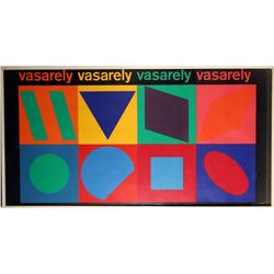 Victor Vasarely, Serigraph Poster