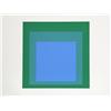 Image 1 : Josef Albers, Abstract Op-Art Silkscreen