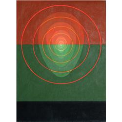 Clarence Holbrook Carter, Mandala, Silkscreen