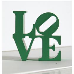 Robert Indiana, Green Love Sculpture