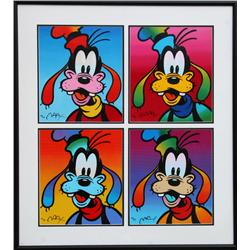 Peter Max, Goofy Suite, Four Serigraphs