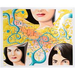 Kenny Scharf, Kraka Jackie Boom, Serigraph