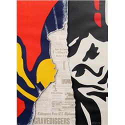 Burhan Cahit Dogancay, Lithograph, Walls 1970