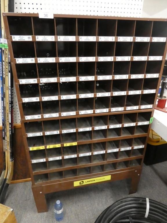 Metal Bolt Bins With Metric Bolts 2 Pcs