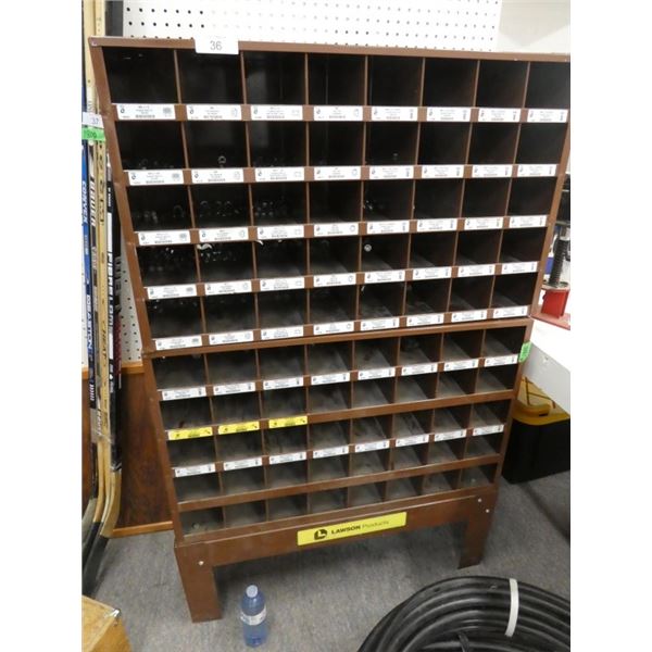 Metal Bolt Bins With Metric Bolts 2 Pcs