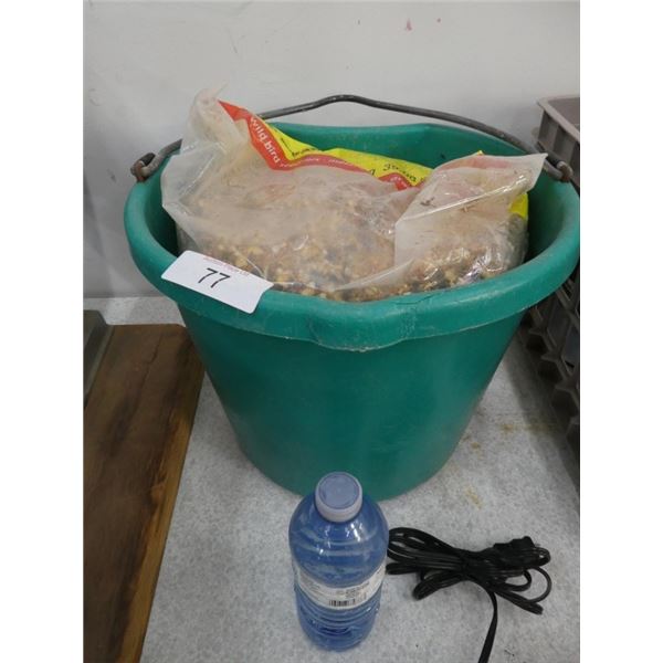 bucket & wild bird seed mix