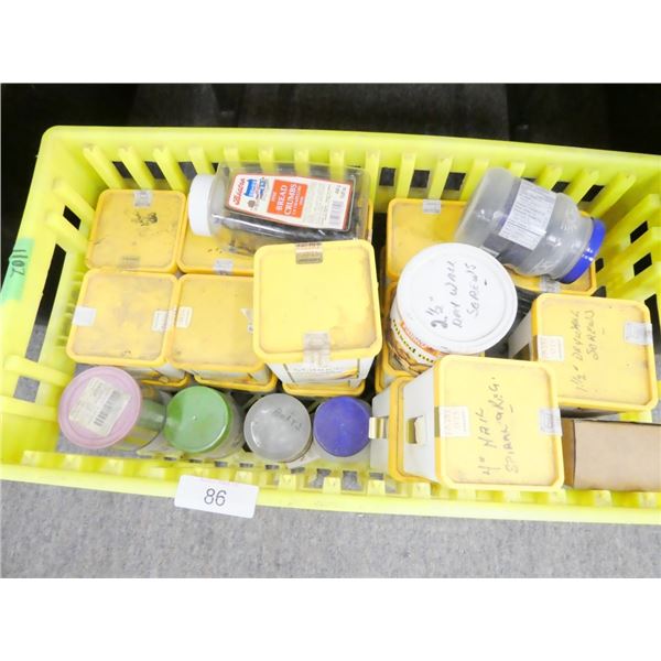 assorted nails & screws