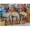 Image 1 : 3 metal barstools