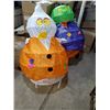 Image 1 : two large Halloween lawn décor
