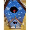 Image 2 : 2 holiday bird house decorations (untested)