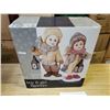 Image 1 : winter boy & girl figurines