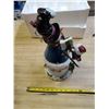 Image 3 : snowman figurine w/ metal accents