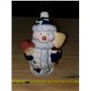 Image 1 : snowman candle holder