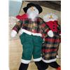 Image 3 : Mr. & Mrs. Santa Claus snowmen dolls