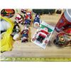 Image 4 : large assortment of Christmas figures & supplies