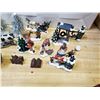 Image 7 : large assortment of Christmas figures & supplies