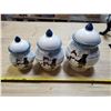 Image 1 : snowmen kitchen jars