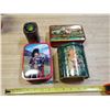 Image 1 : 4 vintage tins