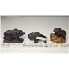 Image 1 : Antique Figures - 2 Bears & Buffalo